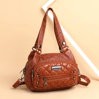 women small handbags satchel top handle handbag pu shoulder purse bag dumpling pack multi pockets shoulder phone money bags