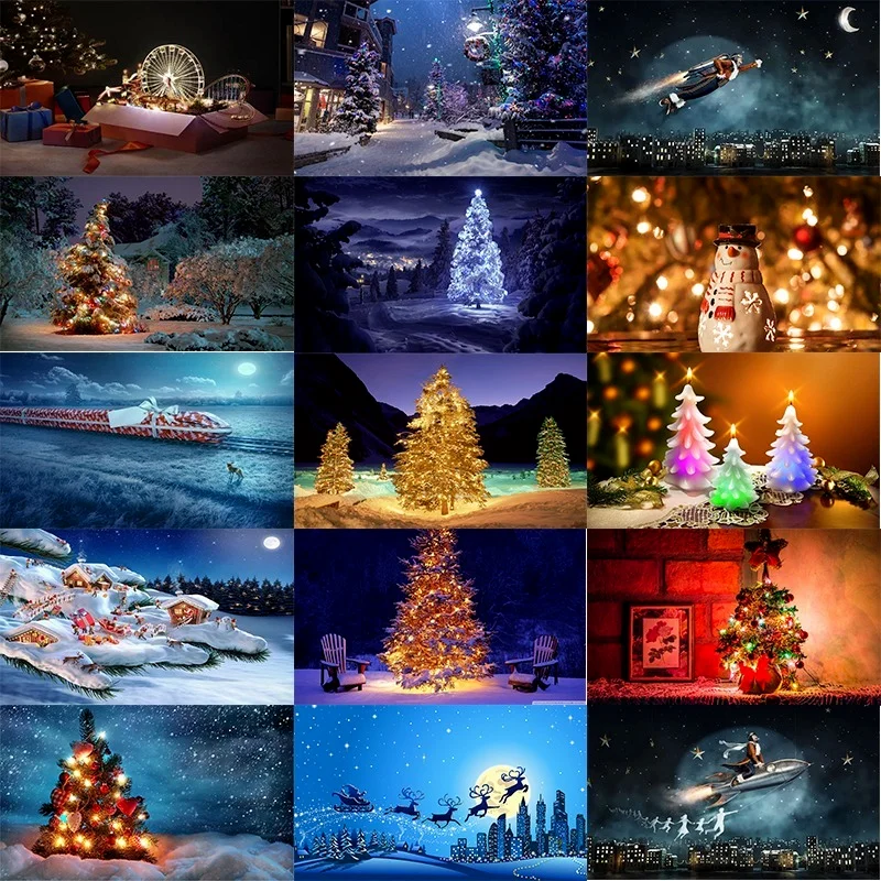 

5D DIY Full Square Diamond Painting Christmas Tree Diamond Embroidery Cross Stitch Kit Handmade Gift Home Wall Decoration