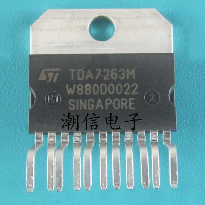 

Цепь аудио усилителя мощности 10cps TDA7263M