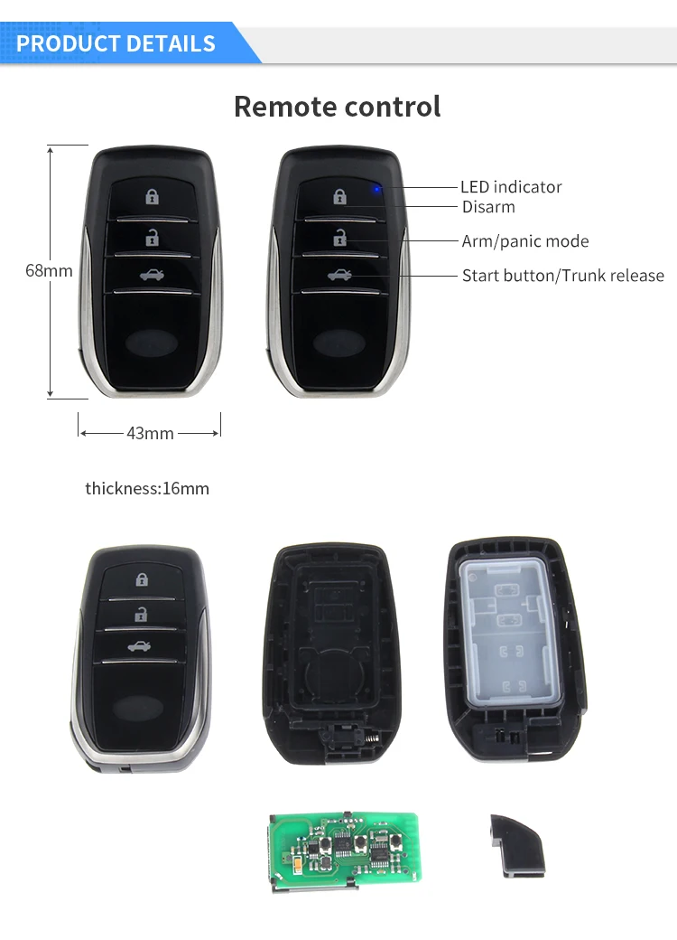EASYGUARD кнопка start stop pke система запуска без ключа комплект дистанционного запуска для автомобиля система центрального замка комплект кнопка запуска двигателя
