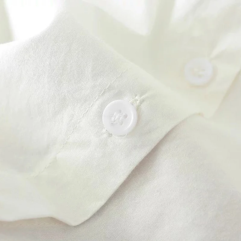 Женские топы и блузки GOPLUS с бантом на воротнике однобортные рубашки длинным