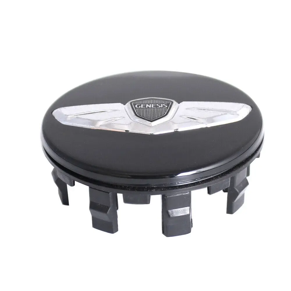 4x 60mm NEW Black Wings Car Wheel Center Hub Caps Cover for Genesis Coupe 18" 19" | Автомобили и мотоциклы
