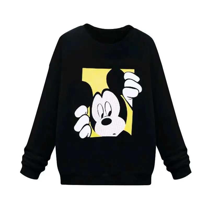 Свитер с Микки Маусом осенняя одежда новинка женские толстовки длинным рукавом