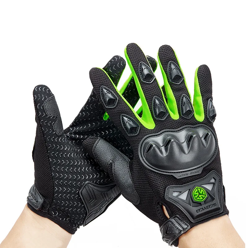 

Classical full finger motorcycle gloves with Mobile Phone Touchscreen for men women 1203-07
