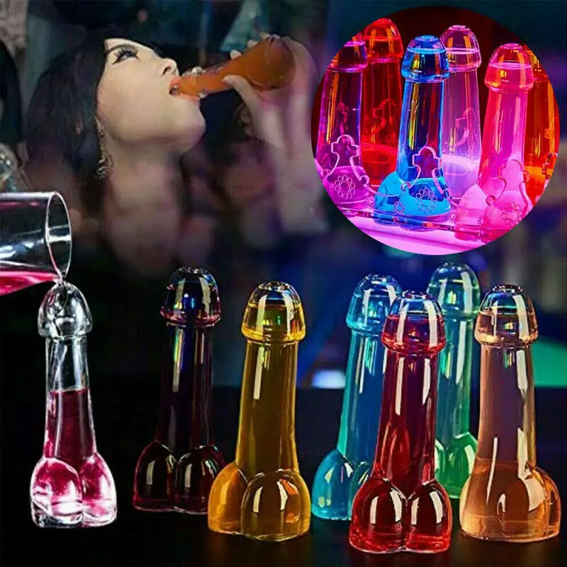 Новые креативные прозрачные стеклянные чашки сексуальные универсальные бокалы