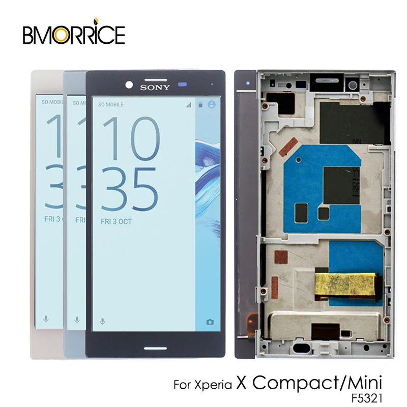 ЖК-дисплей для Sony Xperia X Compact MINI F5321 сенсорный экран дигитайзер сенсор в сборе без