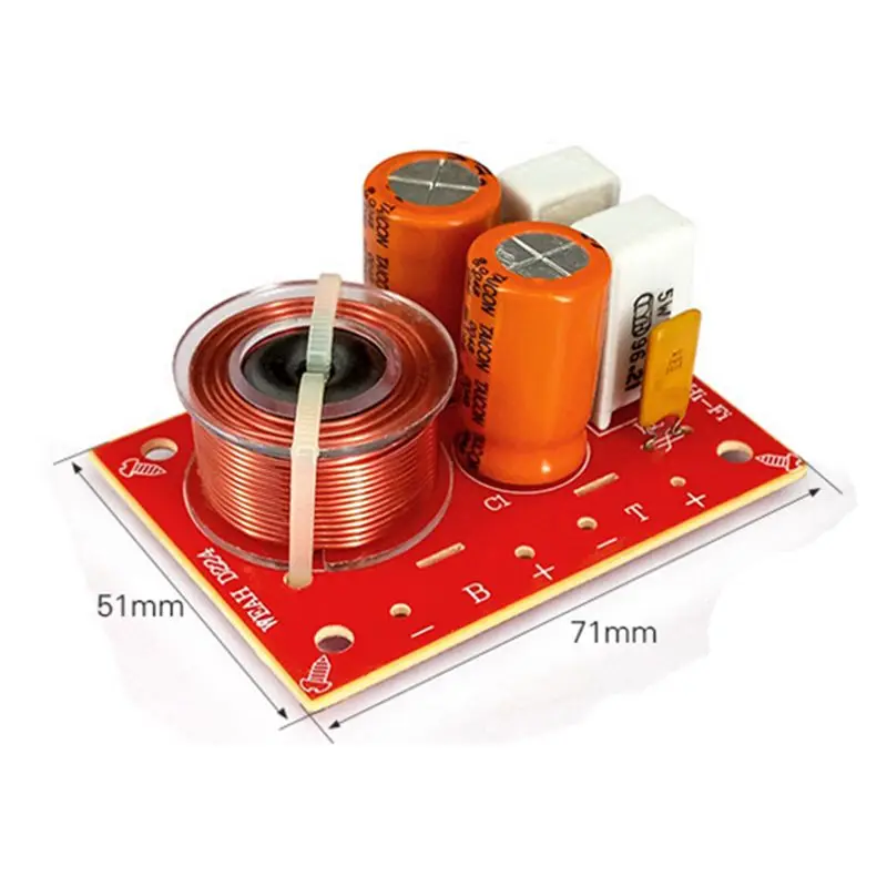 2PCS 2-Way 2 Unit Hi-Fi o Speaker Frequency Divider Stereo Crossover Filters | Электроника