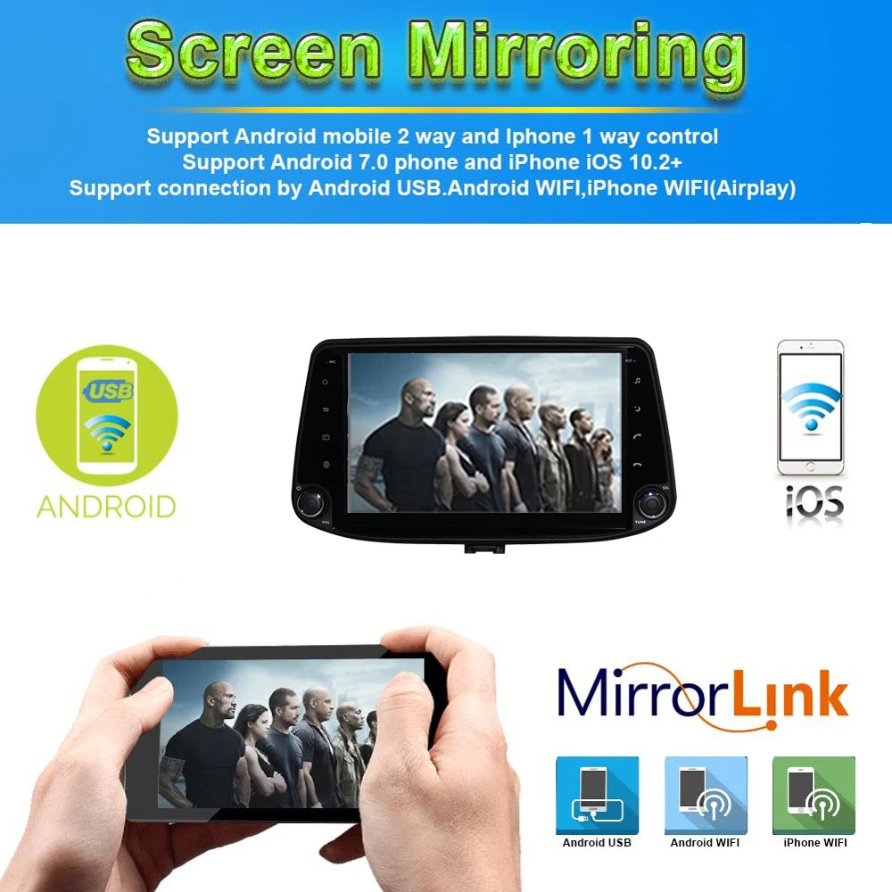 Автомобильный мультимедийный DVD-плеер на Android 10 0 с GPS-навигацией для Hyundai i30 2017-2022