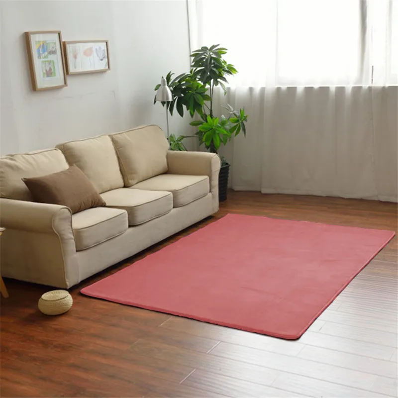 Нордический коралловый бархатный ковер нескользящий коврик и Губка для ванной