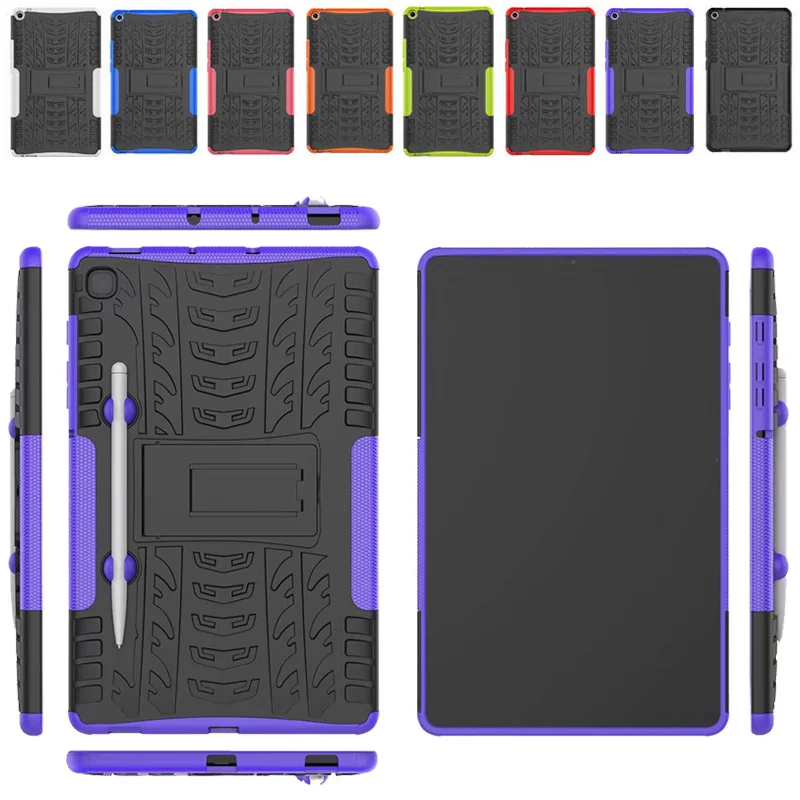 

Tablet Case for Samsung Galaxy Tab S6 Lite TPU+PC Armor Cover for Galaxy Tab S6 Lite 10.4 2020 SM-P610 SM-P615 Shockproof Case