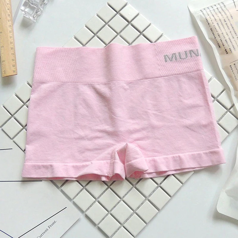 

Safety Panties Cotton Seamless Skin-Friendly Bodyshaper Women Short Panties Ladies Solid Briefs High-quality Intimates Underwear