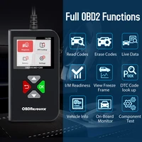 ya206 engine diagnostic trouble code reader 12v with obd2 full car dtc lookup on board monitor test tool free upgrade