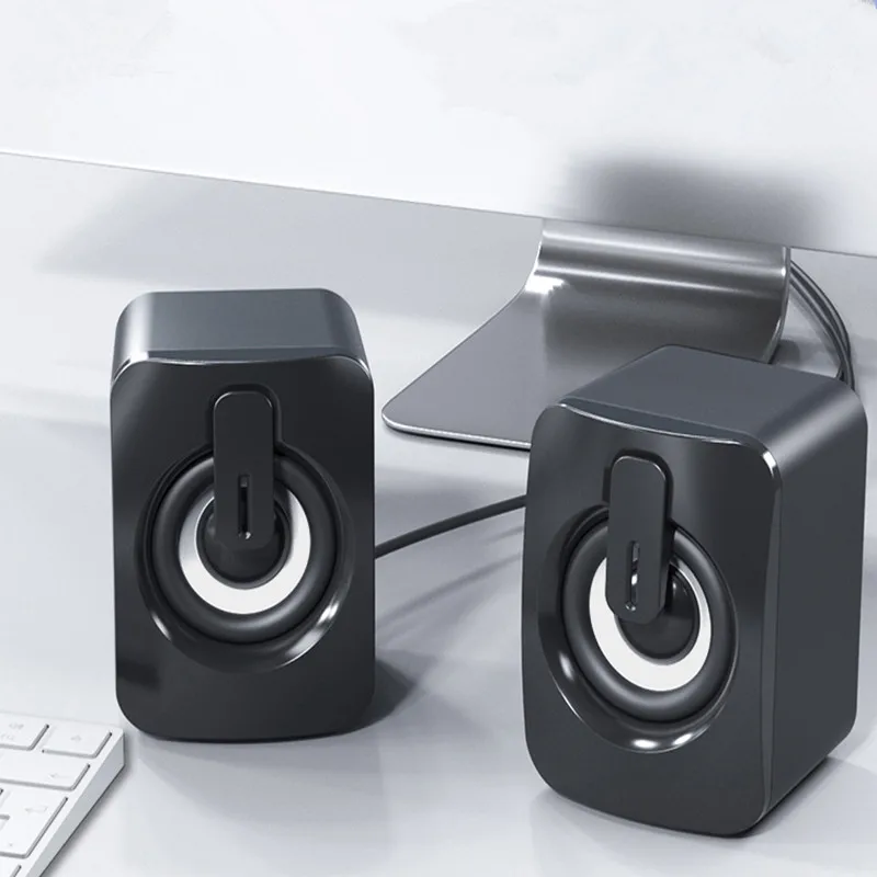 Мини USB Компьютерные колонки домашний кинотеатр звуковая коробка стерео