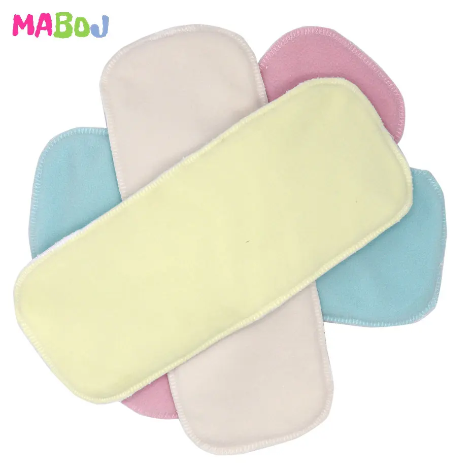 MABOJ тканевые вставки для подгузников 4 шт. Многоразовые моющиеся карманные