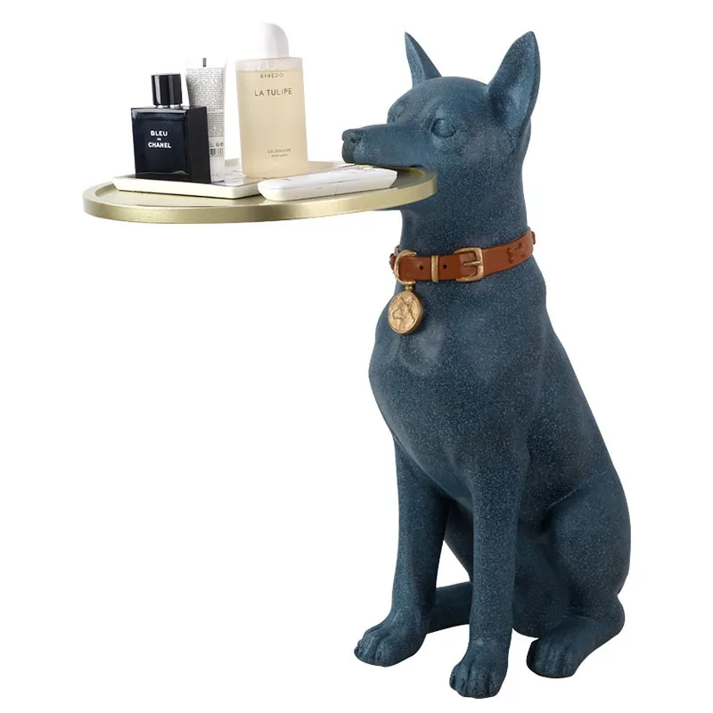 

Nordic Luxury Towser Tea Table Creative Resin Table Animal Support Living Room Home Furniture Home Decoration Accessories