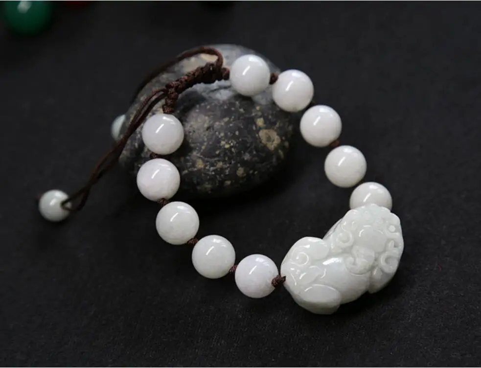 Натуральные мужские и товары jadeite ручная цепочка для привлечения денег енота
