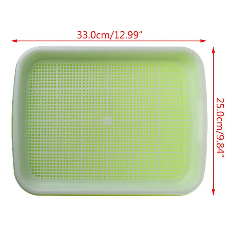 

Seed Sprouter Tray Double-layer Soilless Culture Seeds Hydroponic Nursery Tray