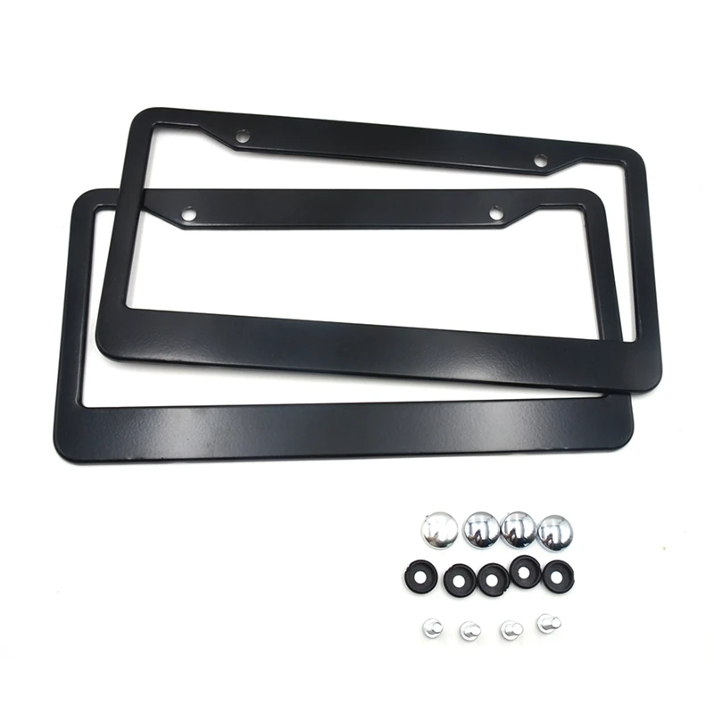 

2Pcs 2 Holes Metal License Plate Frame Fit Any Standard US Plates & 1x Air Filter for Benelli BJ600GS BN600 BJ600