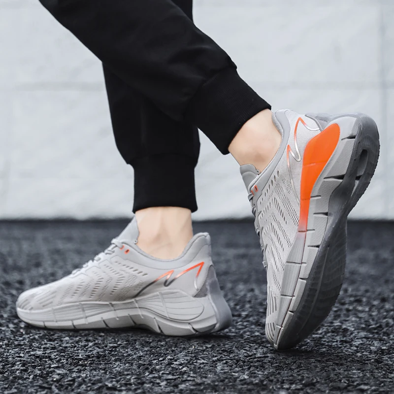 Xiaomi Professional Running Shoes Men Breathable Running Sneakers Anti Slip Walking Footwears Fashion Men Shoes Big Size 39-46