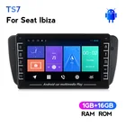 Автомобильный мультимедийный плеер, автомобильный GPS-навигатор, Android, автомобильное Стерео Авторадио для Seat Ibiza, GPS-навигация с картой с IPS-экраном, SWC