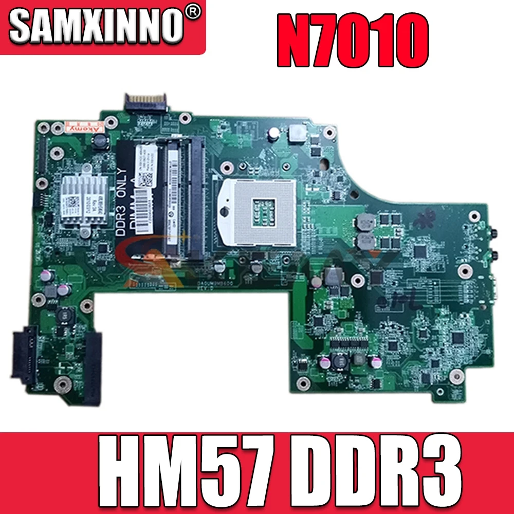 

Akemy материнская плата для ноутбука Dell inspiron N7010 основная плата HM57 UMA DDR3 0GKH2C CN-0GKH2C GKH2C DA0UM9MB6D0