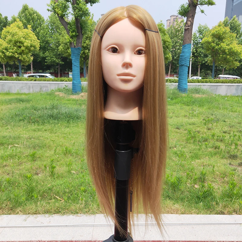 Голова манекена для салона с 65 см макияжем голова практики макияжа тренировочная