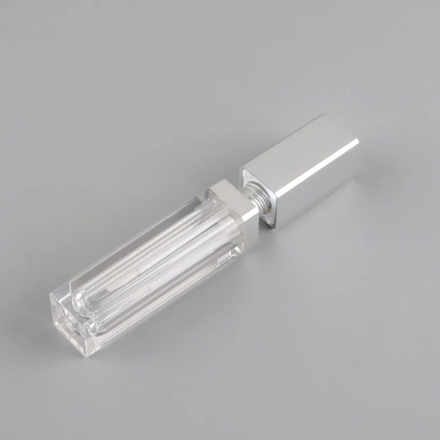 5 шт. 8 мл светодиодный светильник квадратный блеск для губ трубка с розовым