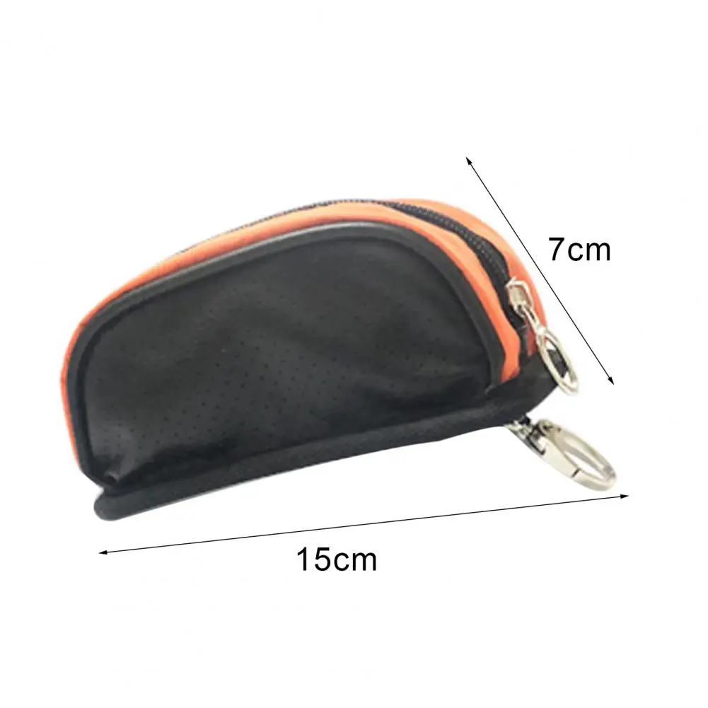 

Portable Golf Pouch Bag Faux Leather Practical Well-designed Faux Leather Golf Waist Pack for Sport Golf Ball Bag