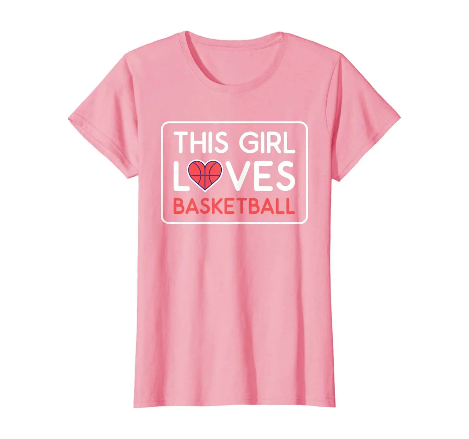 

This Girl Lovers To Play Basketball Tshirt T-Shirt New Arrivals Summer Cool Women Tee Breathable All Cotton Short Sleeve T Shirt