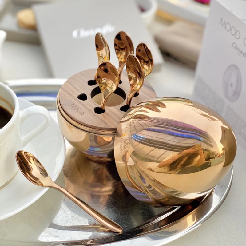 

2021 набор кофейных ложек, из нержавеющей стали, в виде яйца, для кухни, семейного отеля, ресторана, 6 шт.