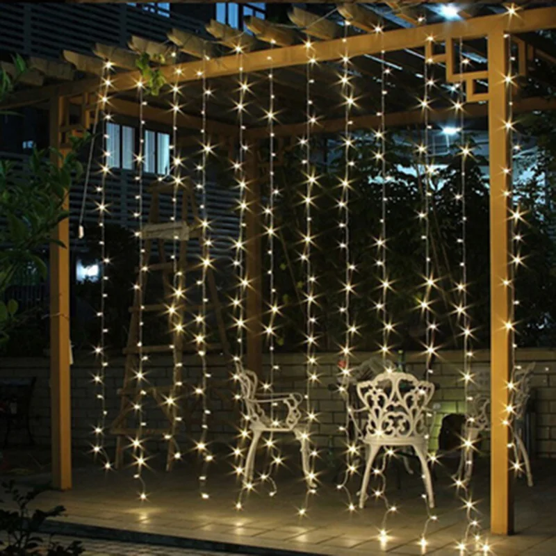 LED String Led Fairy Lights 10M 100LED Landscape Lamp Outdoor Wedding Xmas Decor Starry Romantic 110V Festivals | Лампы и освещение