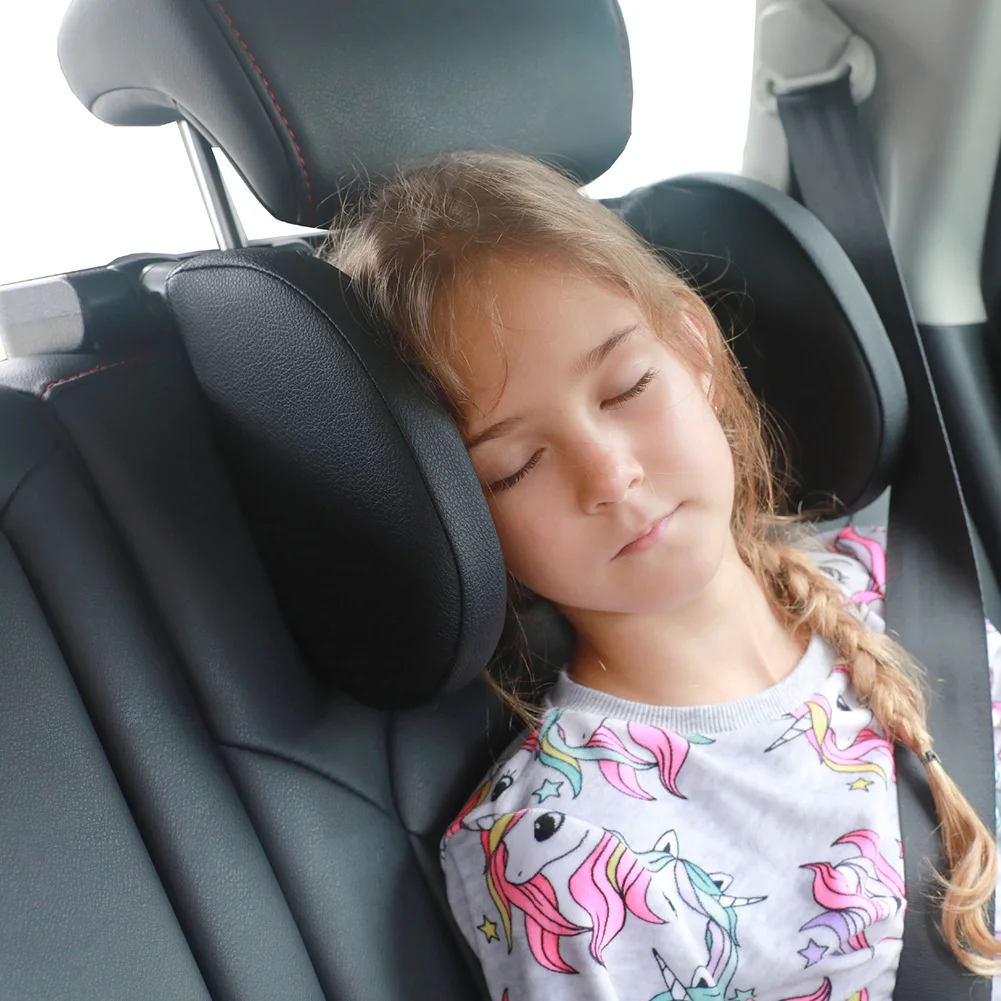 

Подголовник автомобильного сиденья, подушка для поддержки шеи для автомобильного сна, поддержка боковой головы, высокоэластичная нейлонов...