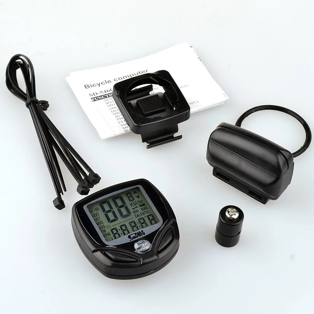 

ISHOWTIENDA New Wireless Bike Bicycle Computer LCD Speedometer Odometer Waterproof Durable Outdoor Cycling bike accessories#8