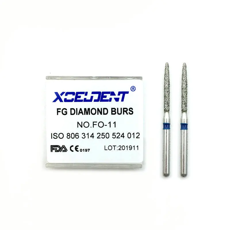 10 шт. FO 11 стоматологических алмазных боров (дрель DentistryDia боры ручка Диаметр 1 6 мм