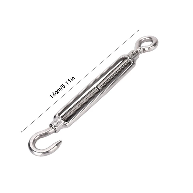 

57Pcs Stainless Steel Wire Rope Kit,String Light Suspension Kit, Outdoor Guide Wire, PVC Coated Stainless Steel Cable R7UB