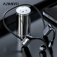 azimiyo wireless headphones bluetooth imitating bone sound conduction ear sports headphone does stereo for iphone xiaomi
