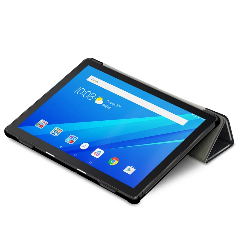 Чехол для Lenovo Tab P10 умный кожаный чехол планшета тонкий магнитный складной с