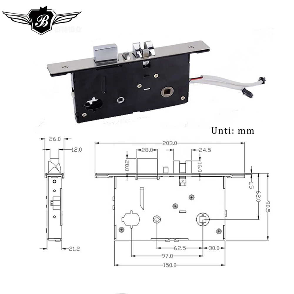 Интеллектуальная популярная новая модель материала RF keyless электронные