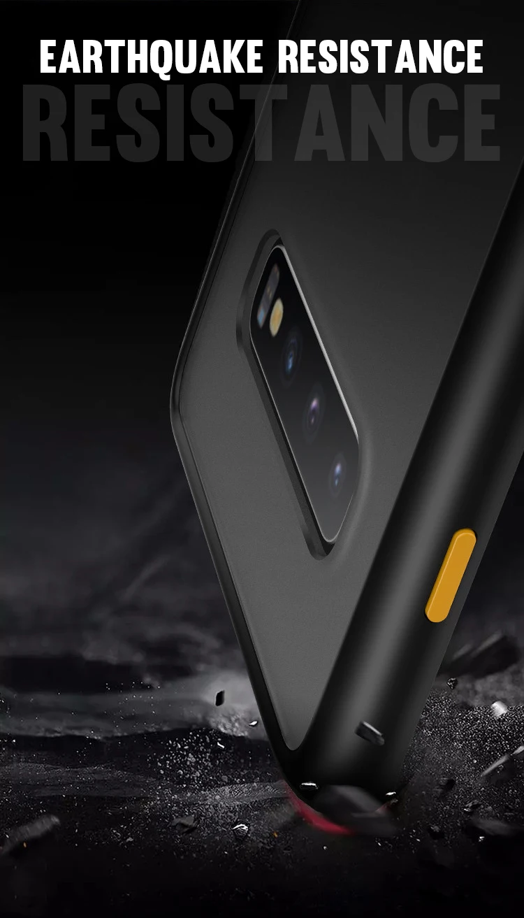 Противоударный защитный чехол для samsung Galaxy m30s A10 A20 A30 A40 A50 A60 A70 A80 S8 S9 S10e S10 Note 8, 9, 10, J4 J6 плюс резиновый матовый чехол