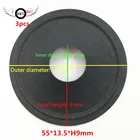 Бумажный конус для динамиков диаметром 55 мм, 13,5 мм, 3 шт.лот, диаметр сердечника 9 мм, аксессуары для ремонта динамиков