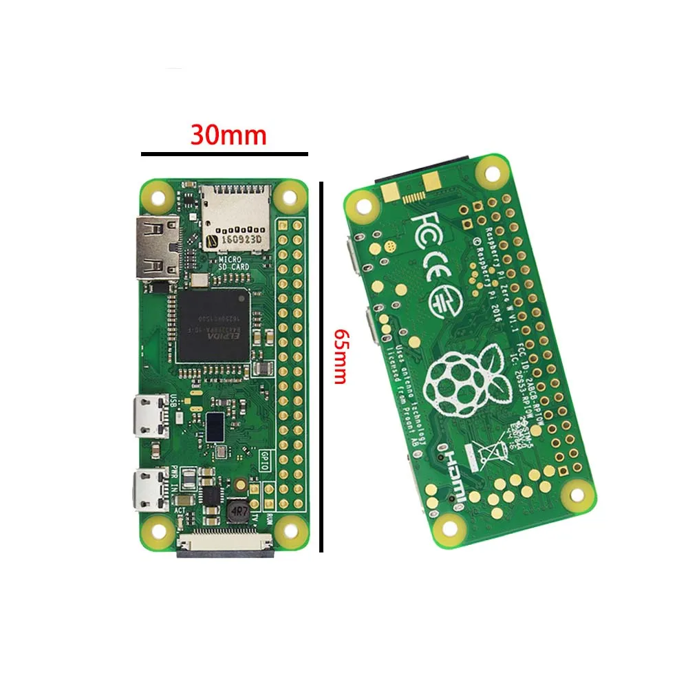 Оригинальная Беспроводная bluetooth-плата Raspberry Pi Zero V 1,3 Zero W WH с процессором 1 ГГц, ОЗУ 512 Мб, Версия Raspberry Pi Zero 1,3