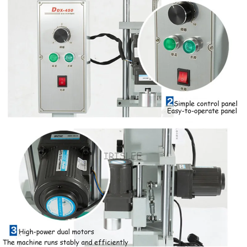 Cosmetic Bottle Cap Sealing Machine Automatic ElectricSpray BottleSealing BeverageWineBottle Capping | Бытовая техника