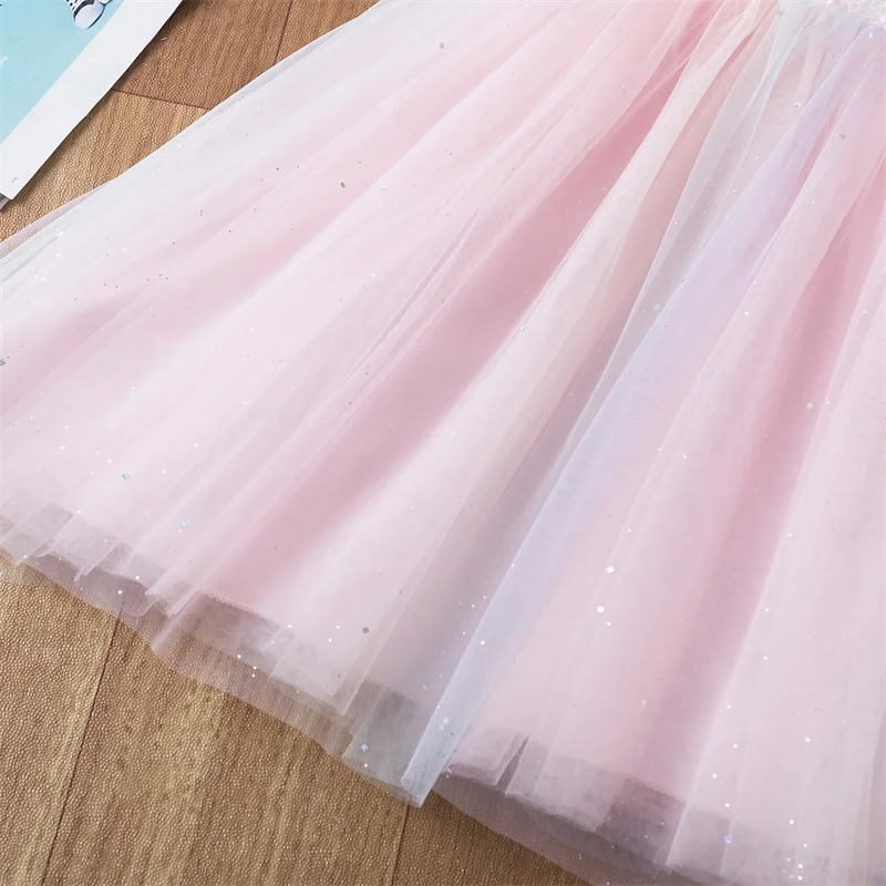 Детское кружевное платье для девочек Летнее бальное принцессы с цветочной