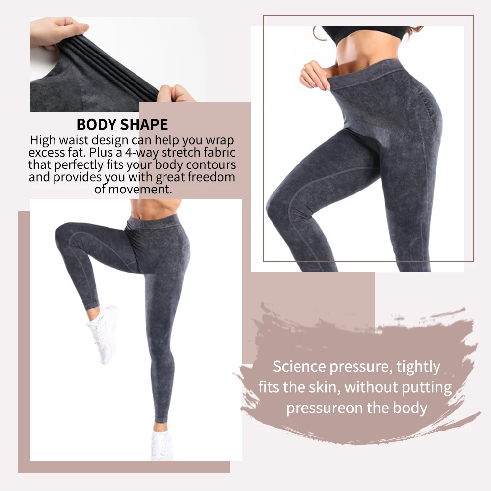 KIWI RATA женские бесшовные леггинсы для фитнеса штаны йоги с высокой талией