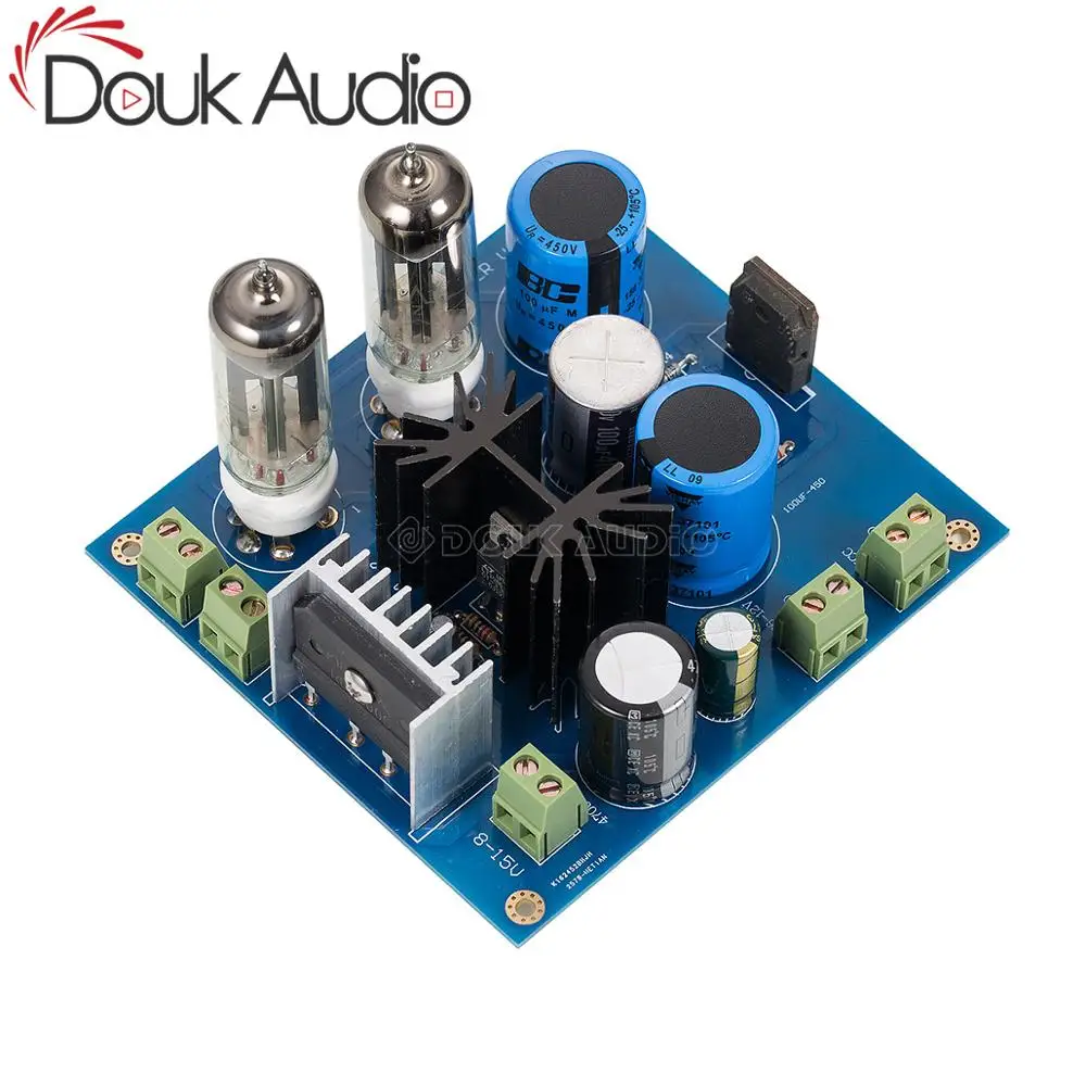 Douk аудио HiFi Высокое напряжение нити фильтр мини питание доска для лампового предусилителя/усилитель мощности