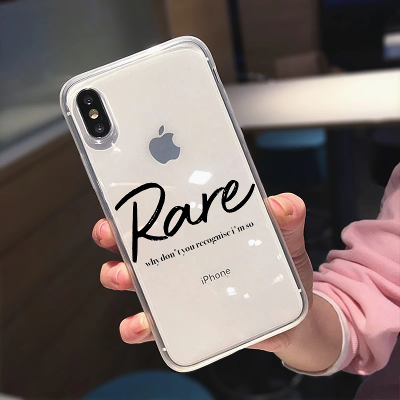 Певицы Селены Гомез потерять вам Love Me из мягкого ТПУ с редком случае для iPhone 12 11 Pro