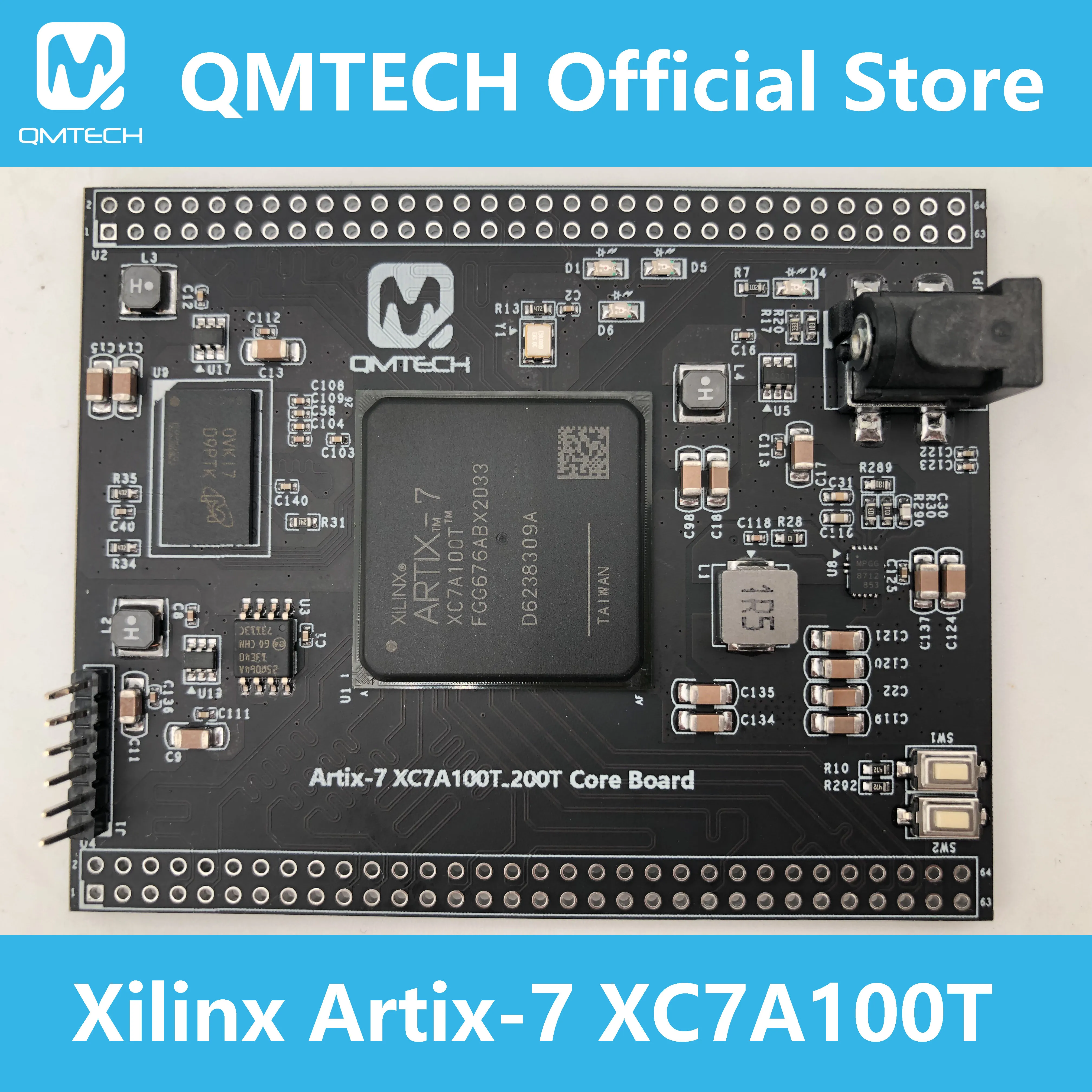 Центральная плата QMTECH Xilinx FPGA Artix7 Artix-7 XC7A100T DDR3 | Компьютеры и офис