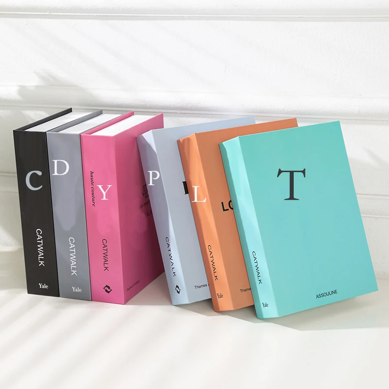 

Fake Book Decoration Creative Nordic Simple English Decorative Faux Book Cafe Ins Decoration Hotel Simulation Props Book Model