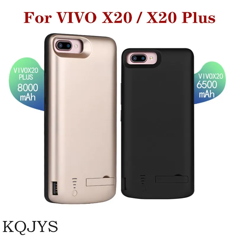 Портативный внешний аккумулятор KQJYS зарядное устройство чехол для VIVO X20 Plus