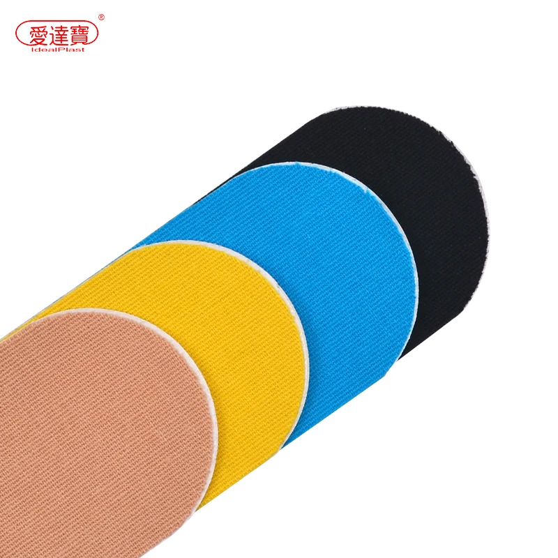 12 шт. пластырь кинезиологическая Лента Хлопок эластичный клей для разрезания